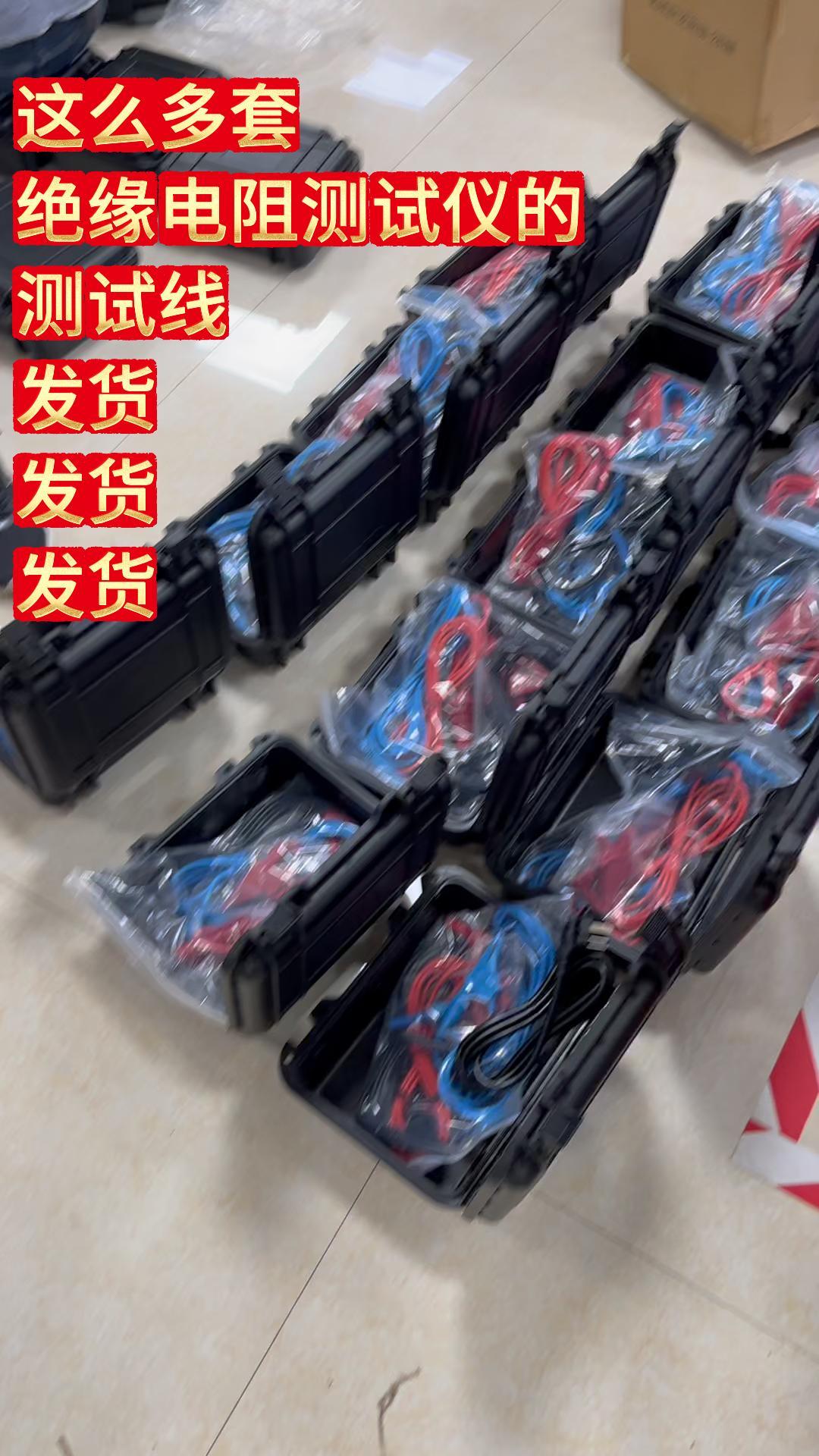 這么多絕緣電阻測試儀的配套測試線，發(fā)貨不停