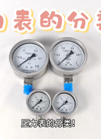 壓力表的分類！