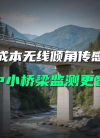 中小橋梁監(jiān)測難部署成本高？直川傳感器低成本普惠守護(hù)安全#橋梁監(jiān)測 #橋梁結(jié)構(gòu)監(jiān)測 #無線傾角傳感器 