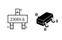 新潔能NCE2308X：60V/3A MOSFET，助力電池保護與DC-DC高效轉(zhuǎn)換