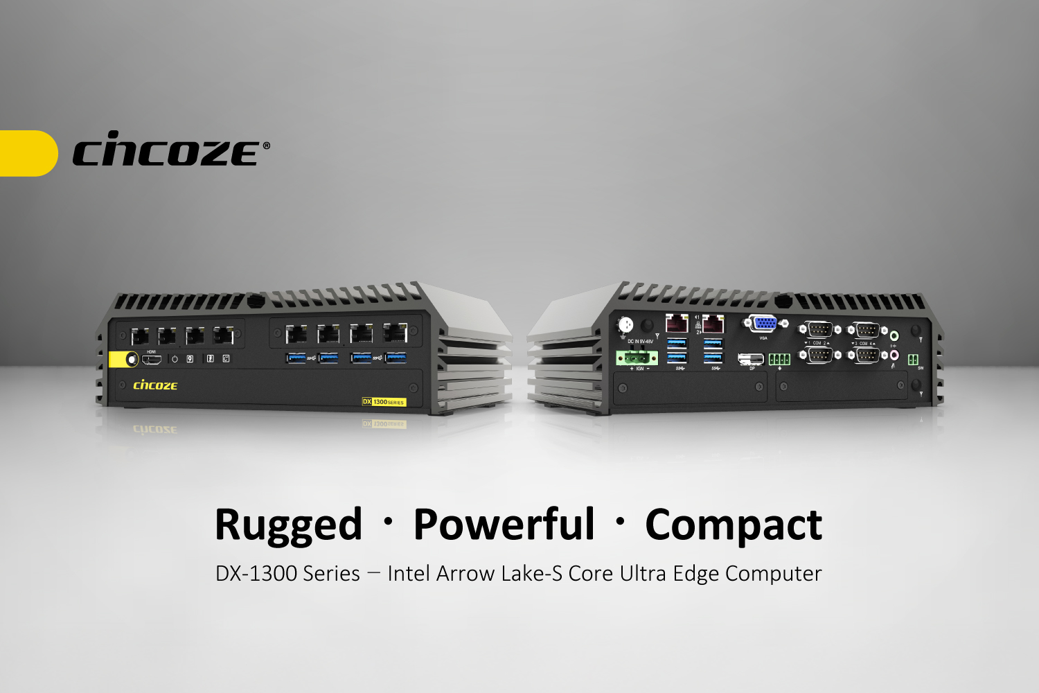 Cincoze 德承發(fā)表高性能緊湊型工控機(jī) DX-1300：打造空間受限場域的關(guān)鍵邊緣運算核心