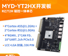 米爾RZ/T2H開發(fā)板試用，驅(qū)控一體芯