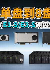 E1.S 還是 E3.S？高密度部署還是單盤滿速？ICY DOCK 全系 EDSFF 方案一次看夠！