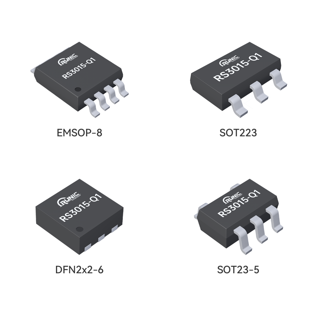 润石科技推出RS3015-Q1系列低压差线性稳压器
