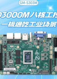 飛騰D3000M八核工控主板：一板通吃工業(yè)場景#工控主板 #國產(chǎn)主板 #飛騰主板 #D3000M 