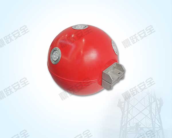 基建施工频繁扰动输电线路,智能警示球化解线下作业安全危机