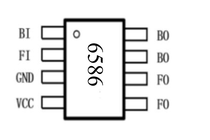 TA6585替代品6586直流雙向電機驅(qū)動芯片詳解