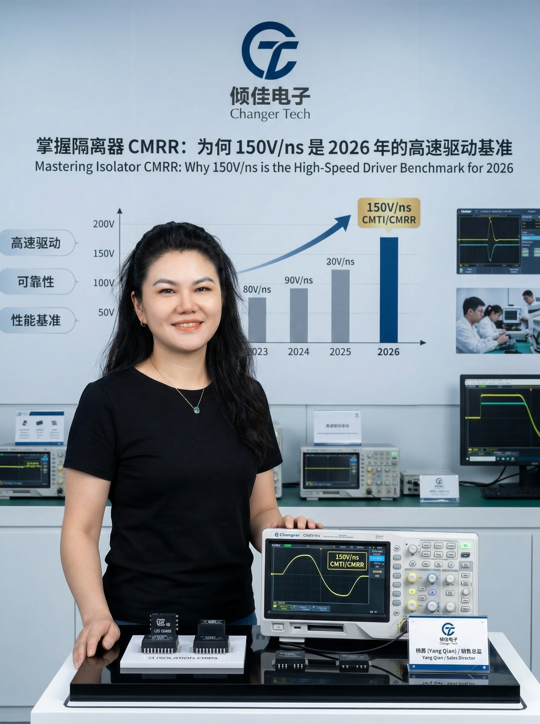 掌握隔離器 CMRR：為何 150V/ns 是 2026 年的高速驅(qū)動(dòng)基準(zhǔn)