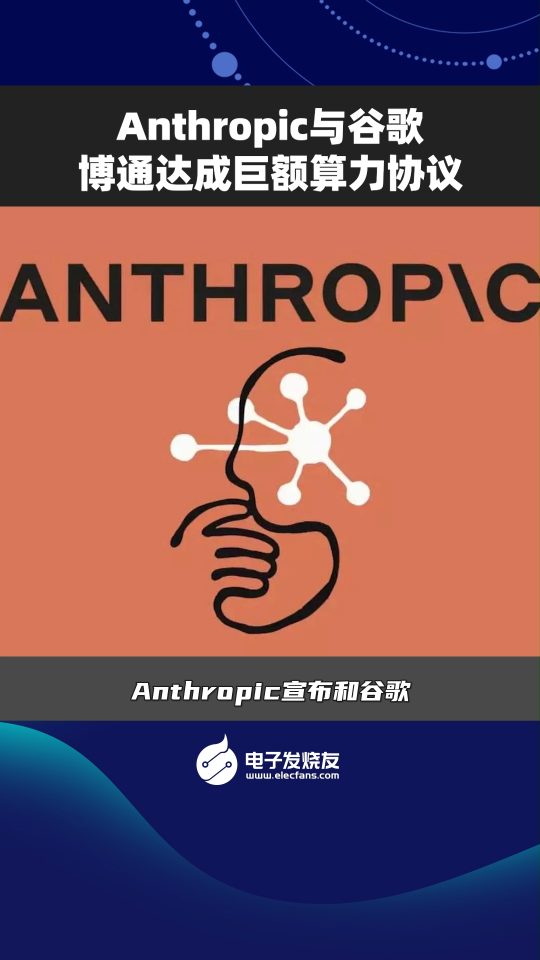 Anthropic與谷歌、博通達(dá)成巨額算力協(xié)議