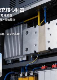 从新能源车快充到重载船舶闪充，毫欧闪充分流器表现亮眼 #闪充分流器 #人工智能 #电路原理 