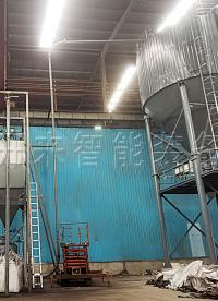 電廠用煤粉噸包自動(dòng)破包機(jī)  密閉式噸包無塵投料站  山東開來智能裝備定制# 噸袋拆包機(jī)廠家