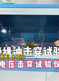 絕緣材料檢測(cè)必備——雷科電力擊穿電壓試驗(yàn)儀！現(xiàn)場(chǎng)實(shí)測(cè)：#擊穿電壓試驗(yàn)儀
 #絕緣檢測(cè)
 #電力檢測(cè)
 