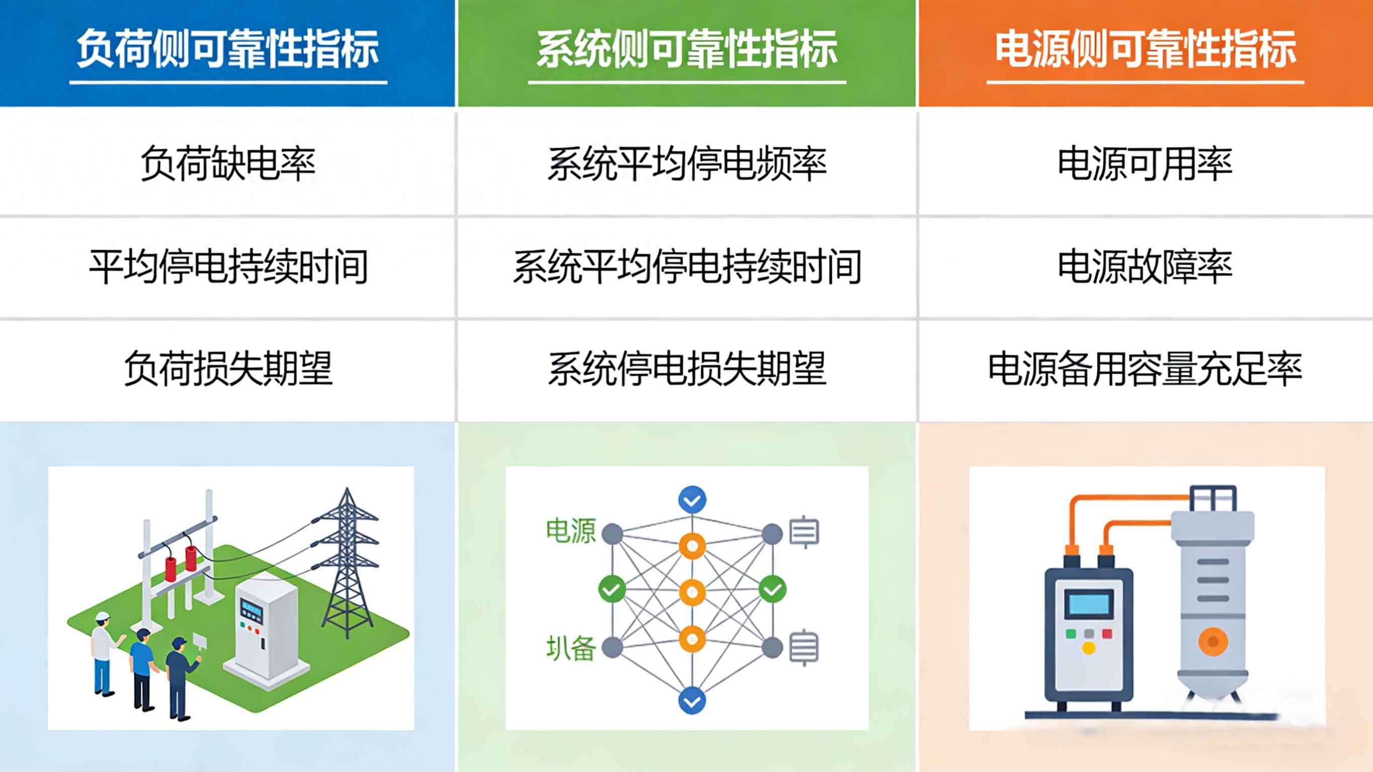 <b class='flag-5'>微</b><b class='flag-5'>電網(wǎng)</b><b class='flag-5'>可靠性</b><b class='flag-5'>評估</b><b class='flag-5'>理論</b>：指標(biāo)體系與<b class='flag-5'>評估</b><b class='flag-5'>方法</b>