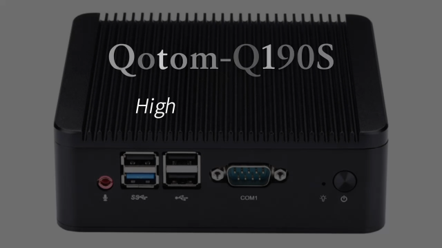 Qotom Q10100S工控迷你電腦實拍，低功耗平臺應用探討.