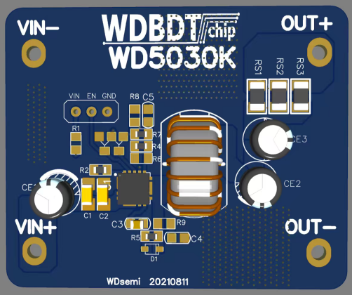 <b class='flag-5'>DCDC</b>大電流同步<b class='flag-5'>降壓</b><b class='flag-5'>ic</b>  <b class='flag-5'>WD5030</b>K
