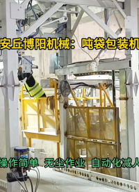 氧化铝吨袋包装机作业现场  吨包定量包装秤非标定制#吨袋包装机 #吨包包装机 #吨包包装机 