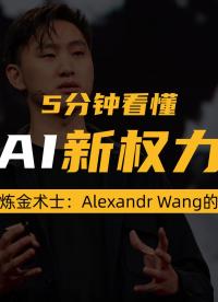 5分鐘看懂硅谷#AI 新權(quán)力之王：風口上的煉金術(shù)士Alexandr Wang的數(shù)據(jù)帝國#Meta 