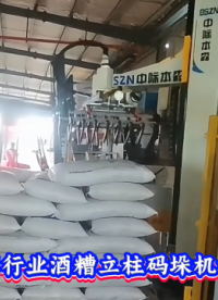 本森智能裝備（山東）有限公司 釀酒行業(yè)酒槽立柱碼垛機(jī)械臂#碼垛機(jī)器人
 
