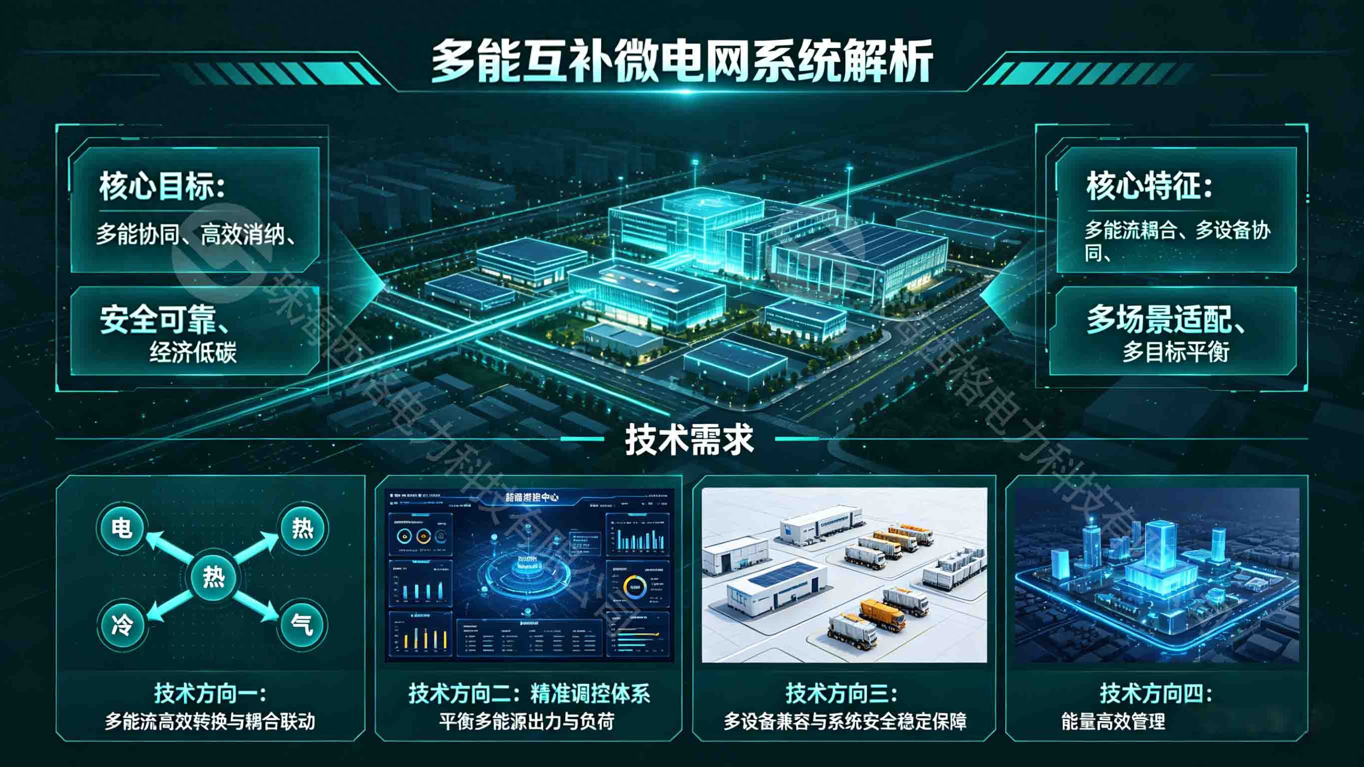 <b class='flag-5'>多能</b><b class='flag-5'>互补</b>微电网的关键技术有哪些？
