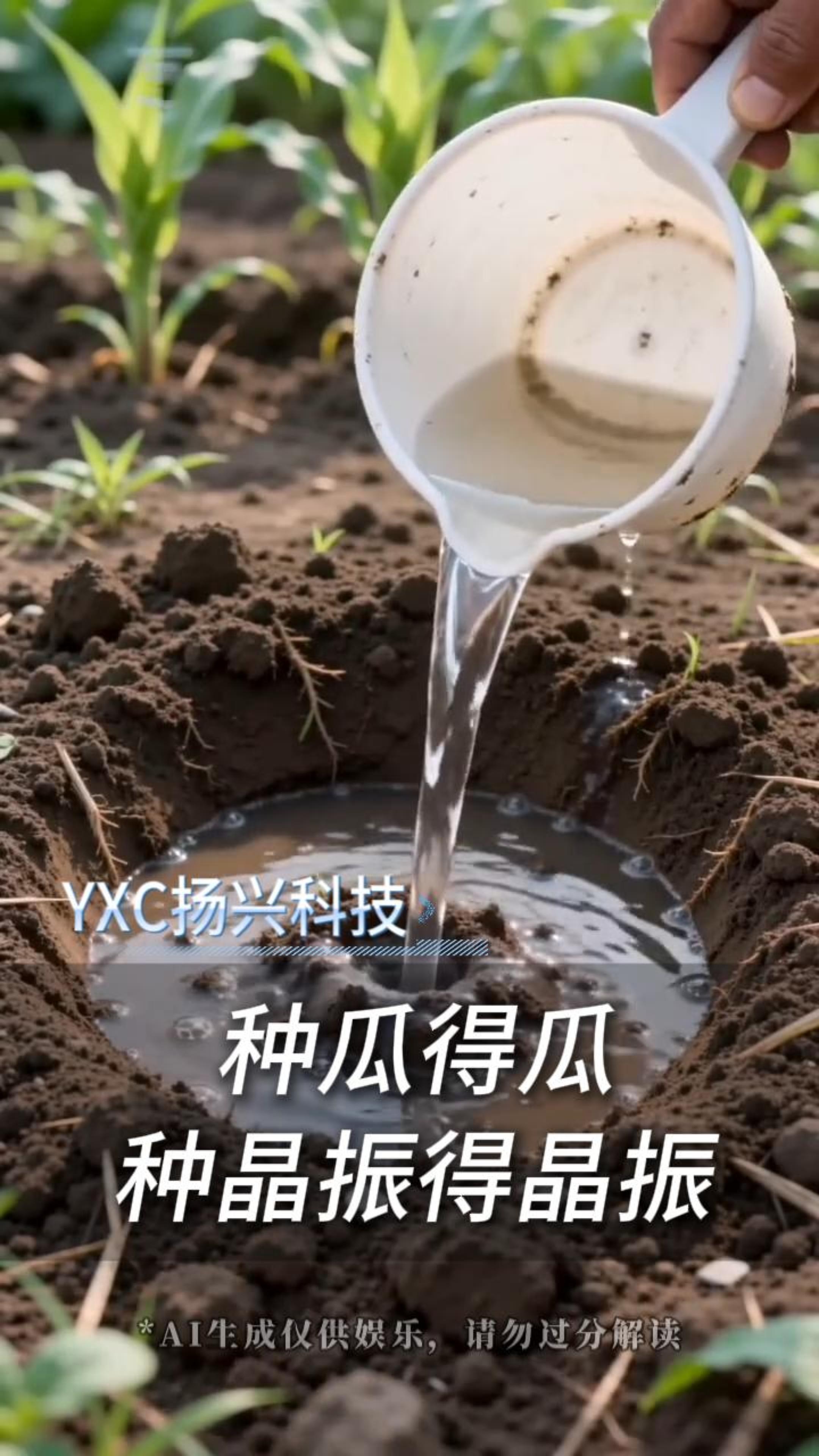 种瓜得瓜，种豆得豆，种晶振得晶振，古人诚不欺我
 #电子 #电子元器件 #晶振 #晶振厂家 #抽象 