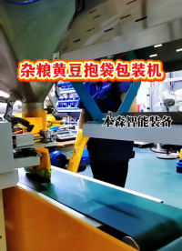 杂粮黄豆抱袋包装机#颗粒抱袋包装机  #杂粮抱袋包装机 #黄豆包装机 #黄豆定量称重包装机 #包装机厂家 