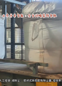 山东开来粉体吨袋自动拆包机 全自动吨袋拆包机工作流程# 全自动吨袋拆包机