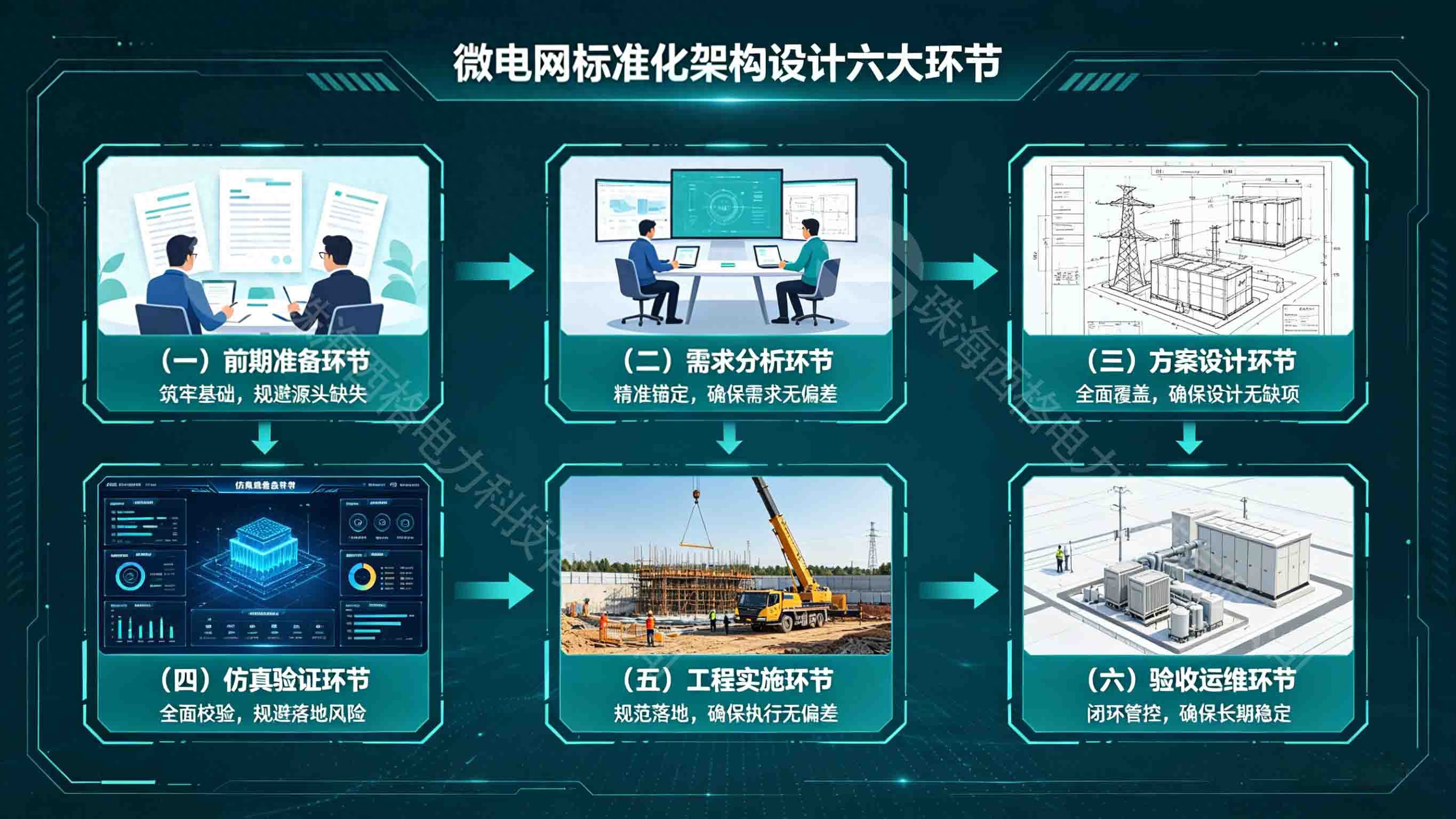 如何確保微電網(wǎng)<b class='flag-5'>標(biāo)準(zhǔn)化</b>架構(gòu)設(shè)計流程的完整性？