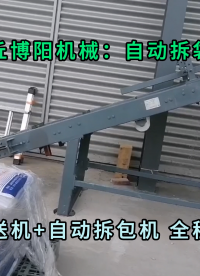 聚丙烯颗粒自动拆袋机 无尘颗粒料自动拆包机厂家