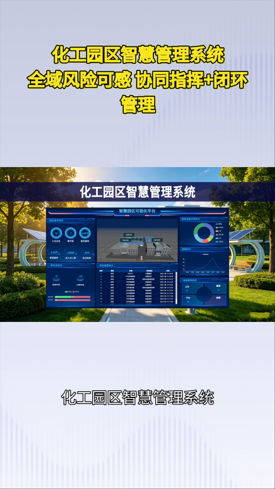 告别传统管理！化工园区智慧方案，全场景智能管控#plc #物联网 