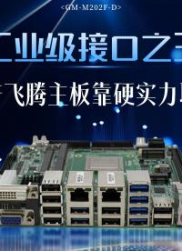 工業(yè)級接口之王：國產(chǎn)飛騰主板靠硬實力取勝#工控主板 #國產(chǎn)主板 #飛騰主板 