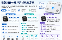 唯创知音发布体脂秤声纹识别解决方案