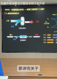 【普源專家經(jīng)驗分享】深度解析S參數(shù)是什么？#網(wǎng)絡(luò)分析儀 #S參數(shù) #射頻微波 #射頻工程師 