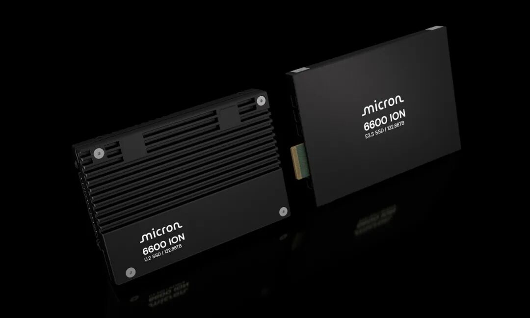 美光业界领先的245TB 6600 ION数据中心SSD凭超越机械硬盘的突破性能效，重新定义机架级存储密度