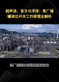 超声波、音叉与浮球：炼厂储罐液位开关工作原理全解析#农业物联网 #专科生 #plc教学 #警车灯电路 #眼图 