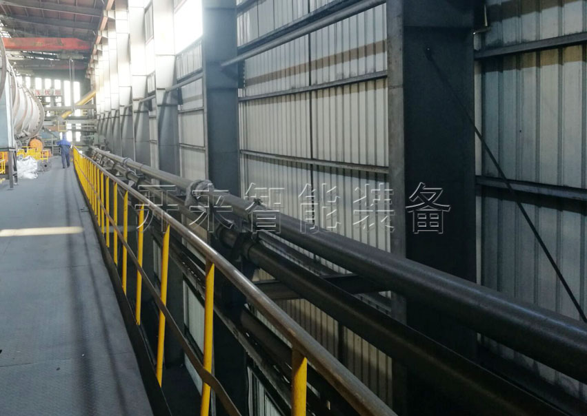 铝灰管链粉体输送机  水平输送管链机设备   密闭无尘# 山东开来智能装备# 