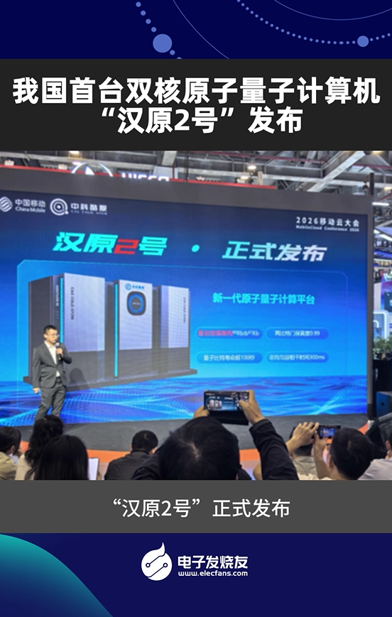 我國首臺(tái)雙核原子量子計(jì)算機(jī)“漢原2號(hào)”發(fā)布