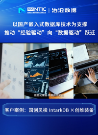 国创灵梭 IntarkDB 助力创维装备从“经验驱动”向“数据驱动”跃迁！#嵌入式数据库 #物联网 #数据库 
