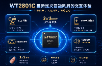 WT2801C重新定義智能風(fēng)扇的交互體驗(yàn)，人來(lái)風(fēng)開(kāi)，人走風(fēng)關(guān)，無(wú)感啟停