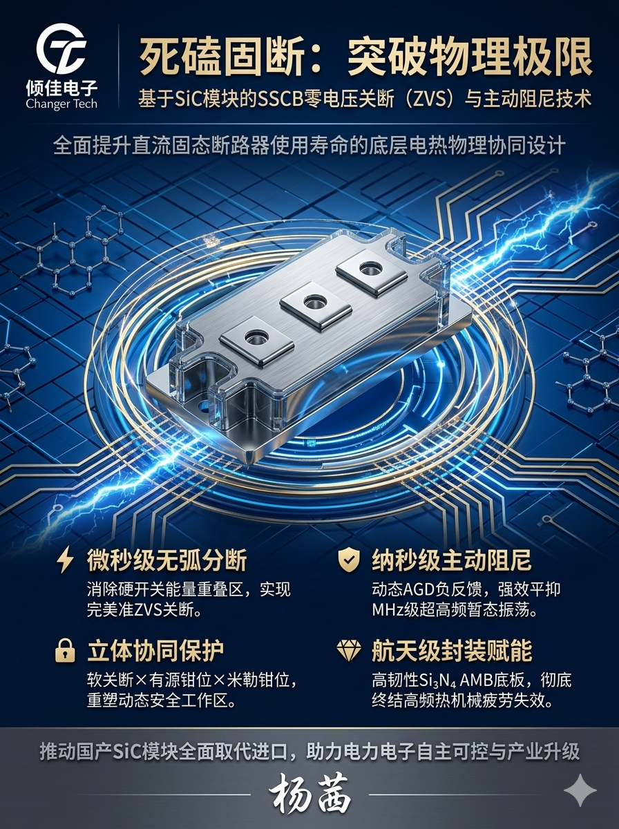 基于SiC模塊的固斷SSCB 零電壓關(guān)斷（ZVS）