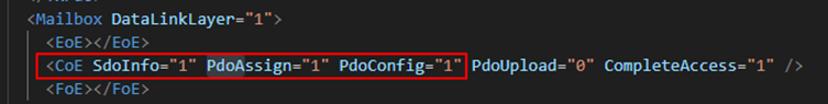 EtherCAT设备组态时PDO Assign与config关键字的作用