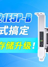 ICY DOCK 重磅新品！E1.S 转接卡，满血 PCIe 5.0，抽拉式设计秒换硬盘 #转接卡 