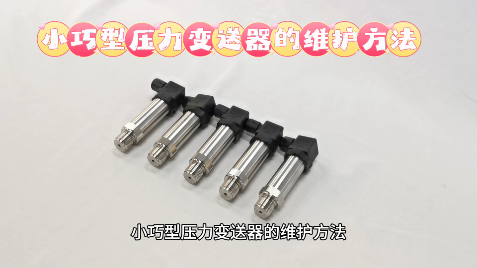 小巧型压力变送器的维护方法