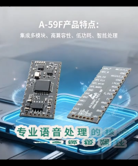 硬核声学技术：A-59F 语音模组解析#硬核拆解 #嵌入式开发 #电子元器件 