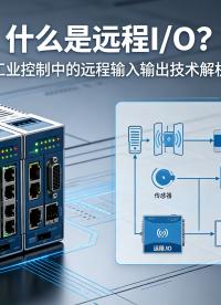 工控入门：什么是远程 I/O？工作原理与工业交换机搭配指南#远程IO #远程IO模块 #工业交换机

 