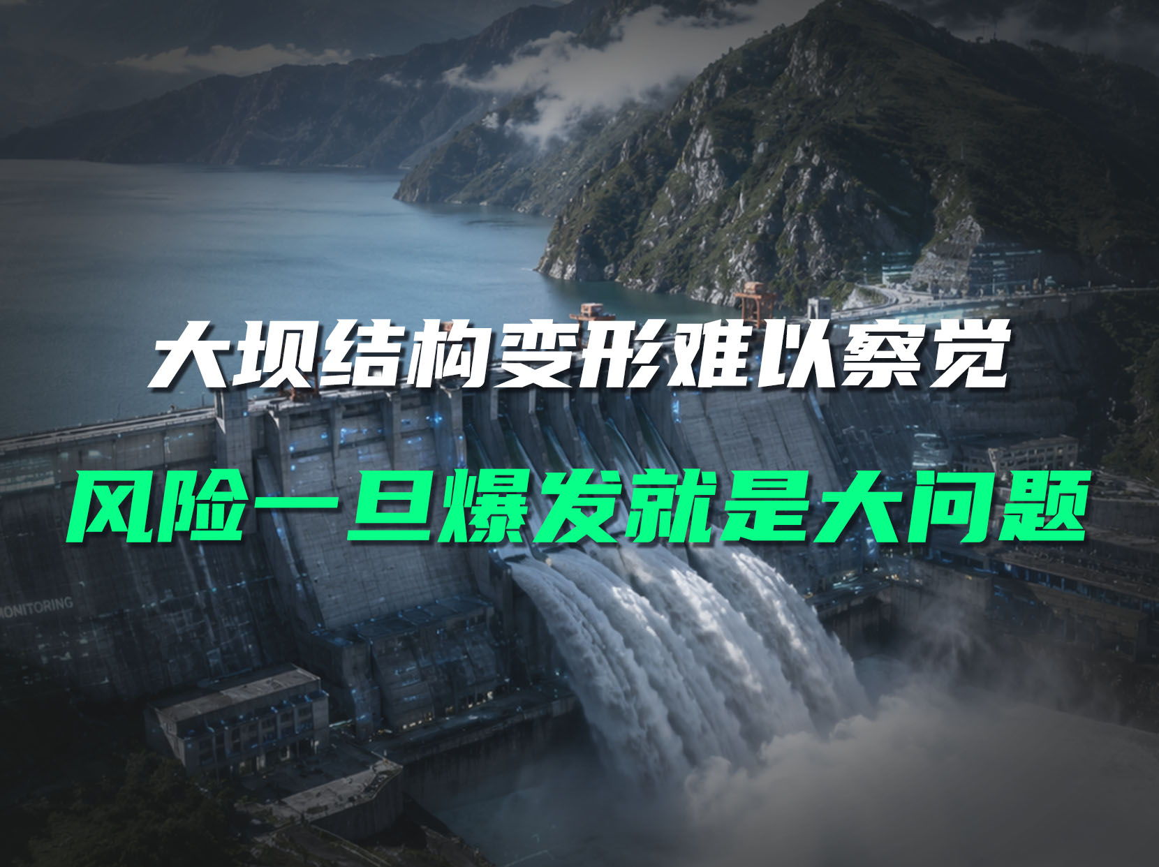 坝体细微形变难察觉，直川传感器长期监测提早排查隐患#大坝安全监测 #无线倾角传感器 