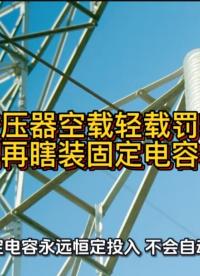 变压器空载轻载罚款，别再瞎装固定电容了#无功补偿 #功率因数 #力调电费 #变压器空载 #电工 #空载无功 