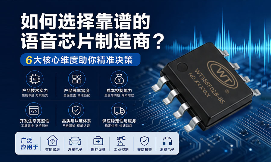 如何选择靠谱的语音芯片制造商