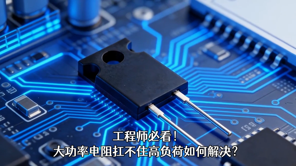 工程师必看！大功率电阻扛不住高负荷如何解决？
毫欧To-247(150W)，给出解决方案，直接拉满功率上限