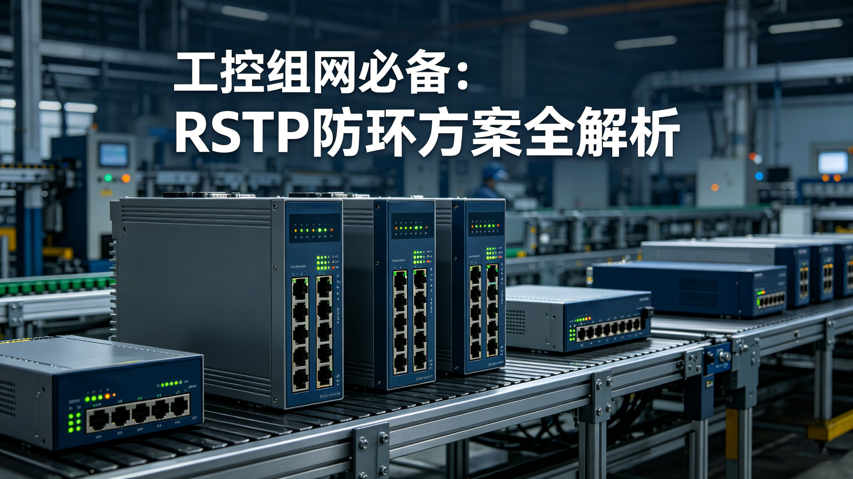 工业网络防环方案 RSTP 解析：工作逻辑与现场应用价值#RSTP#STP#工业交换机#交换机#工业


 