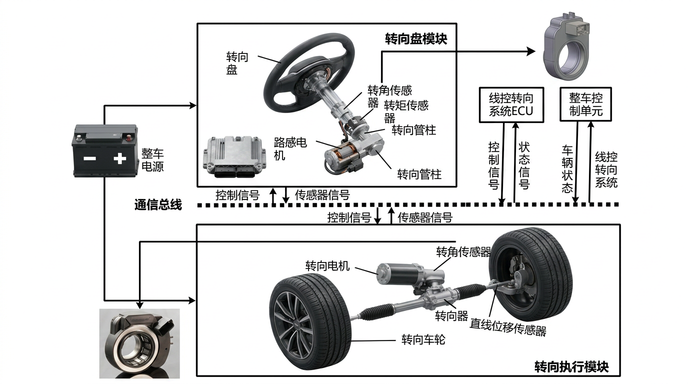 线控转向时代，TAS传感器如何成为智驾转向的关键？